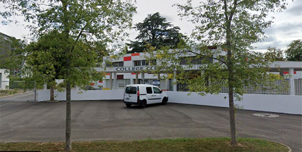 Le collège Clermont de Pau. © Google Maps
