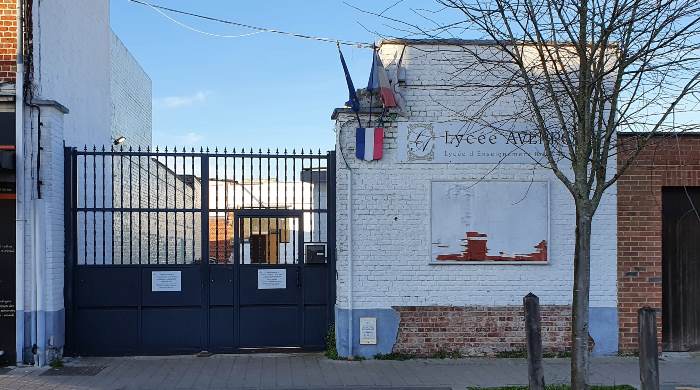 Le lycée Averroès de Lille est aujourd’hui menacé par la préfecture des Hauts-de-France d’une résiliation de son contrat d’association avec l’Etat. © DR