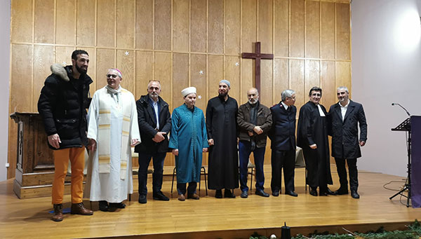 Au Havre, une rencontre pour la paix au Proche-Orient soudent chrétiens, juifs et musulmans
