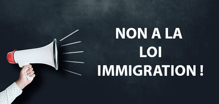 Une marche citoyenne contre la loi immigration à l’appel de 201 personnalités