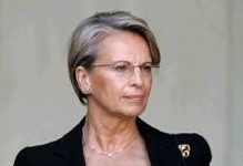 La ministre de l’Intérieur Michèle Alliot-Marie