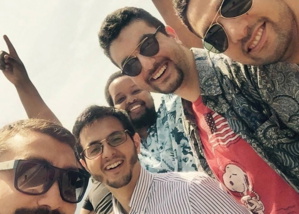 La dernière photo de Bashir Osman et ses amis en Suisse, postée sut les réseaux sociaux.