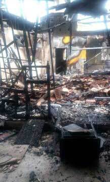 L’incendie du 23 août a détruit 70 % de la mosquée As-Salam d’Auch. (Photo : © ACMG)