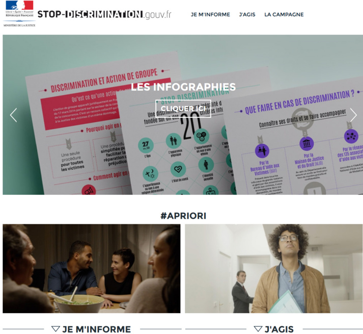 Un site pour lutter contre les dicsriminations lancé Un site pour lutter contre les dicsriminations lancé