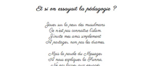 Et si on essayait la pédagogie ?