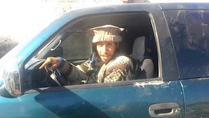 Abdelhamid Abaaoud, ici en Syrie dans une vidéo en 2014.
