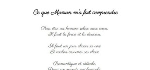 Ce que Maman m’a fait comprendre