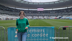 Nathalie Pechalat, présidente de Premiers de Cordée Nathalie Pechalat, présidente de Premiers de Cordée