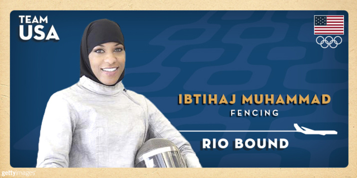 Ibtihaj Muhammad, la première Américaine en hijab à disputer les JO Ibtihaj Muhammad, la première Américaine en hijab à disputer les JO