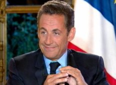 Le président de la République Nicolas Sarkozy