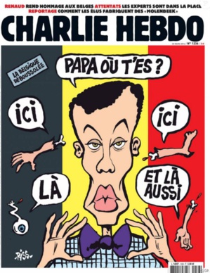 Bruxelles : la famille de Stromae choquée par la couverture de Charlie Hebdo