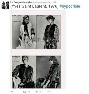 Mode islamique : quand Yves Saint-Laurent et Pierre Bergé en faisaient la promo