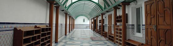 Le deuxième étage de la mosquée de Lille-sud accueille depuis 2003 le lycée Averroès.