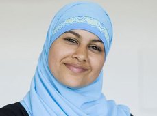Huda Falah, 18 ans, 'Miss Voile 2008'