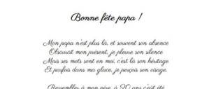 Bonne fête papa ! Bonne fête papa !