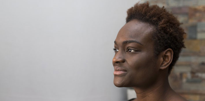 Aya Cissoko, auteur des autobiographies « Danbé » et « N’ba ». © Aaron Kocevar