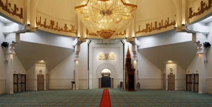 La Grande Mosquée de Lyon, ici à l'image, participe aux Journées du patrimoine, comme de nombreux lieux de culte à travers la France..