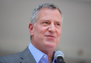 Le maire de New York Bill de Blasio.