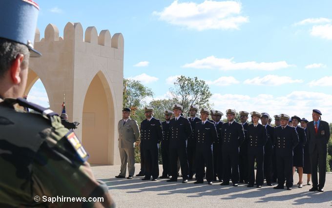 Une cérémonie marquant les dix de l'aumônerie musulmane des armées a été organisée le 6 octobre à Douaumont-Verdun. Ici au mémorial des soldats musulmans morts pour la France. © Saphirnews.com