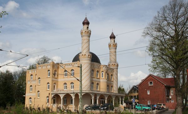 Des parents ont refusé en juin 2016 la participation de leur enfant à une sortie scolaire menant la classe à visiter la mosquée de Rendsburg (ici à l'image), au nord de l'Allemagne.