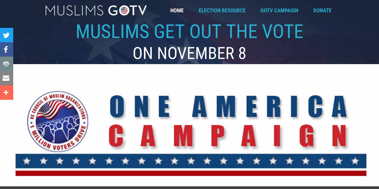 USA 2016 : Muslims GOTV, le guide du parfait électeur musulman américain