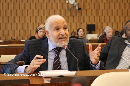 Seddig Nasser, délégué de la Société mondiale pour l'Appel islamique. © Saphirnews.com.