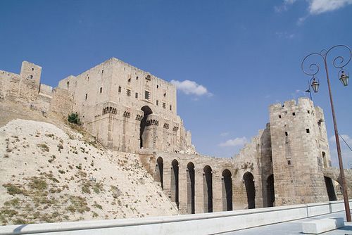 La Citadelle d'Alep.