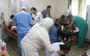 Les personnels de santé, « les héros du drame syrien »