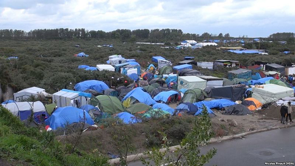 "Jungle" de Calais - octobre 2015
