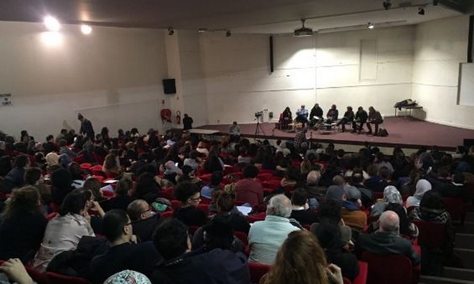 Une nouvelle conférence sur l'islamophobie a été organisée à Saint-Denis le 18 décembre 2016 sous le signe de l'élection présidentielle 2017. © AMDH