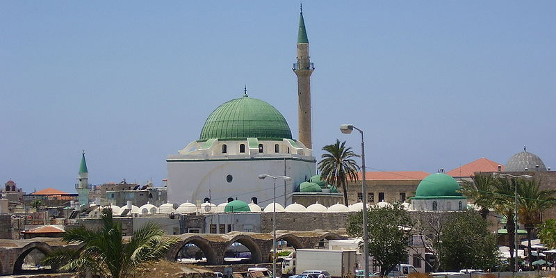 Mosquée Al-Jazzar à Saint-Jean d'Acre (Israël). © Avishai Teicher