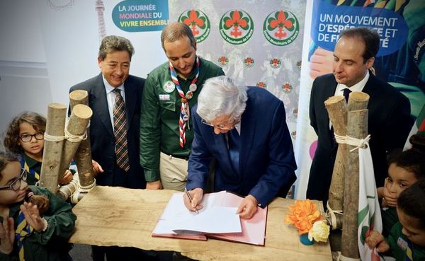 Un partenariat signé entre les scouts musulmans et la Fondation de l’islam de France