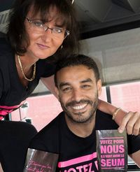Majid Eddaikhane et sa suppléante.