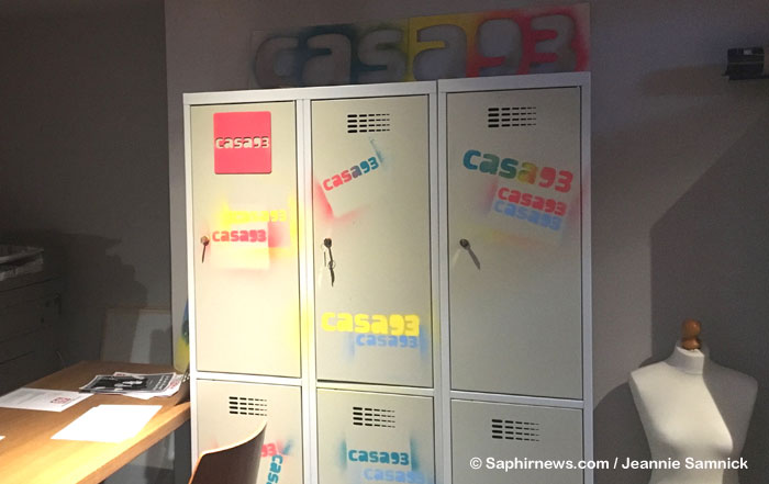Casa 93, la nouvelle école de mode gratuite qui a ouvert ses portes le 30 septembre à Saint-Ouen (93).