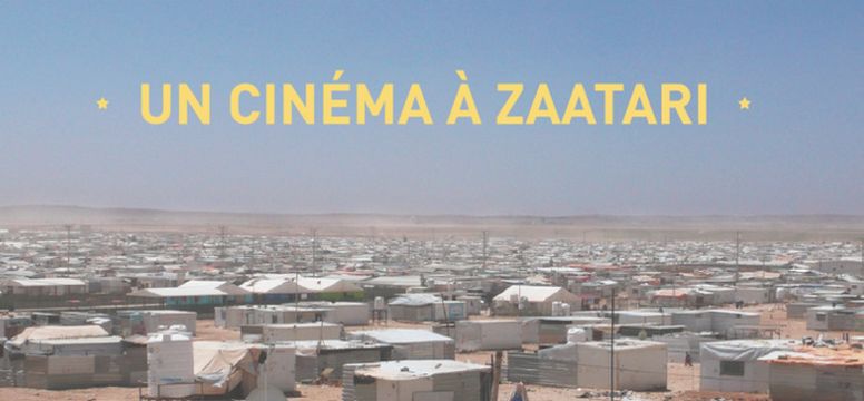 Des professionnels du 7e art se mobilisent pour offrir un cinéma à Zaatari, l'un des plus grands camps de réfugiés au monde située en Jordanie. © Jeanne Bizard