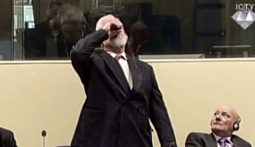 Bosnie : l’ex-responsable des forces croates se suicide en plein verdict du TPIY (vidéo)