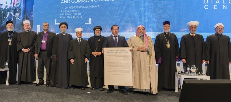 Une nouvelle plateforme de dialogue interreligieux réunissant des leaders religieux chrétiens et musulmans dans le monde arabe a été lancée, mardi 27 février à Vienne, par le Centre International pour le Dialogue Interreligieux et Interculturel (KAICIID). © Daniel Shaked/KAICIID
