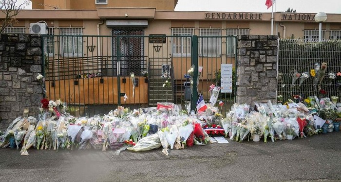 Un hommage national sera rendu au gendarme Arnaud Beltrame. Il figure parmi les quatre victimes des attentats dans l’Aube perpétrés vendredi 13 mars. © AFP