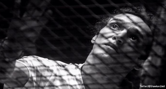 Le prix mondial de la liberté de la presse à Shawkan, en prison en Egypte