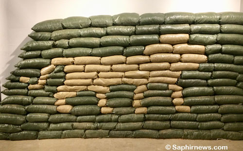 « Sandbagwal » (2011), de Julien Audebert