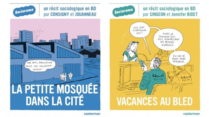 Les vacances au bled et la vie d’une mosquée de quartier racontées en BD