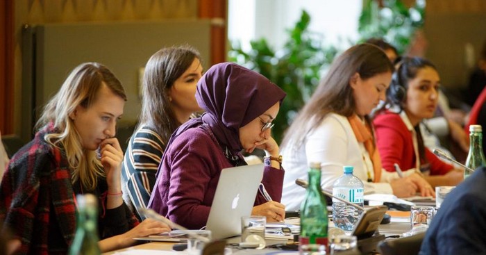 A l’image, une conférence contre l’intolérance et les discriminations contre les musulmans, organisée par l’OSCE et l’Université de Georgetown, s’est tenu à Vienne en octobre 2017.  © OSCE/Salko Agovic