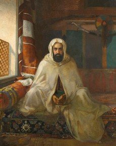 Portrait de l'émir Abdelkader, par Ange Tissier.