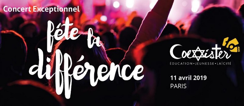 #FêteLaDifférence, un concert pour célébrer les dix ans de Coexister