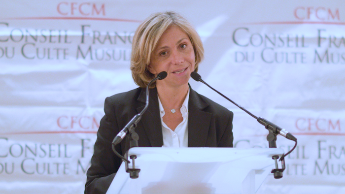 Valérie Pécresse, présidente de la région Île-de-France, à l'iftar du CFCM mardi 28 mai.
