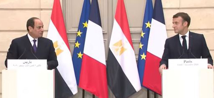 France-Egypte : Macron refuse de conditionner la coopération avec Al-Sissi au respect des droits humains