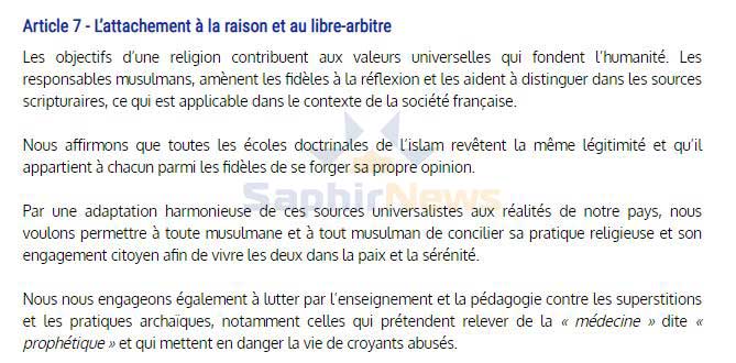 Islam de France : les raisons de la non-signature de la charte par CCMTF, Milli Gorus et Foi & Pratique exposées