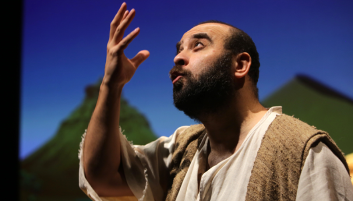 Ismaël Saidi est l'auteur du spectacle « Muhammad ». © 2020 Théâtre de Liège