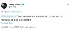 Pourquoi Amnesty a raison de ne pas fermer les yeux sur l'intolérance d’Alexeï Navalny