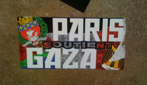 Malgré l'interdiction de manifester à Paris, le soutien à la Palestine visible
